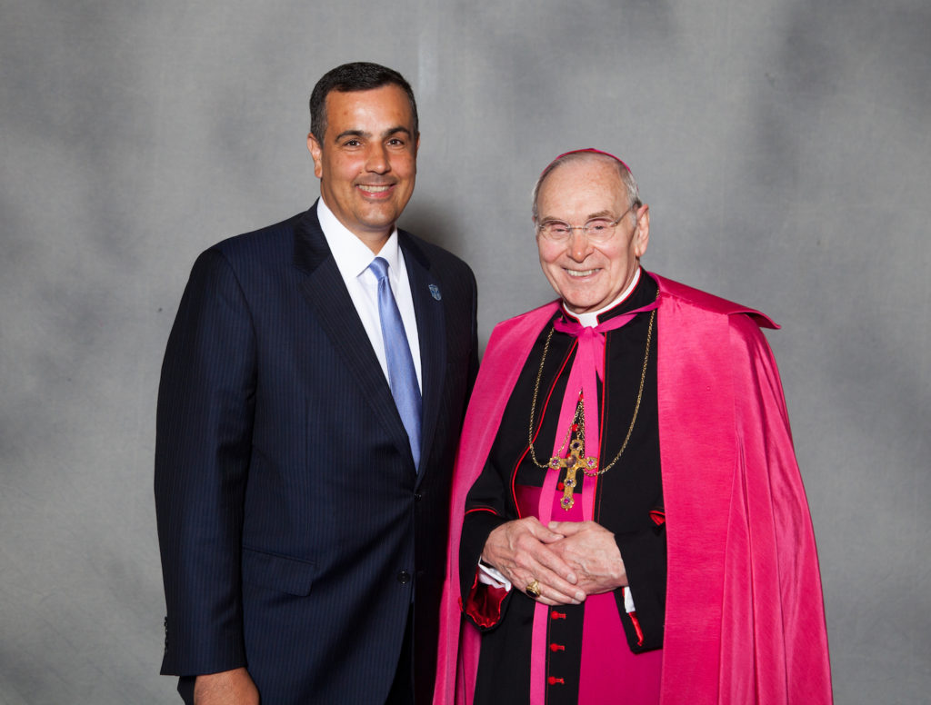 Bishop Roger J. Foys, D.D., recipient of the 2019 Bishop William A. Hughes Award