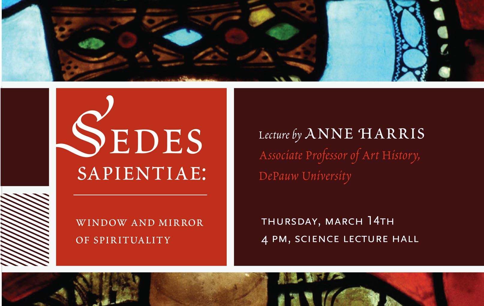 Sedes Sapientiae: Window and Mirror of Spirituality - Thursday, March 14 - 4:00pm
