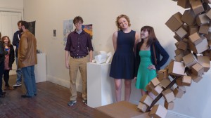 Maddie Pohlgeers, Karen Cress and Jacob Condon were featured in the Semantics Gallery College Invitational in April 2014.