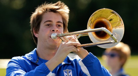 Two Marching Saints Selected for KY Intercollegiate Band