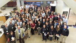 Attendees at the TriBeta NE-4 Regional Conference represented 15 different colleges and universities.