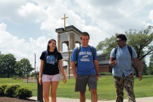 Sarah Ferriell, Tyler Harley, and Jeffery Myrick are just a few of the students that benefit from the support of alumni and friends of the College who give to The Fund.