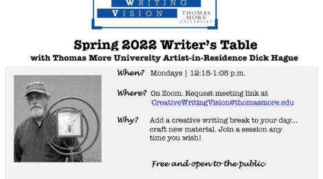 Creative Writing Vision Spring 2022 Writer’s Table