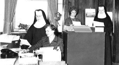 Office of the Registrar named for Sr. Irmina Saelinger, O.S.B.