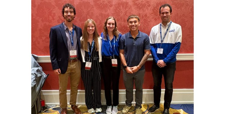 Exercise Science students present at Midwest ACSM conference