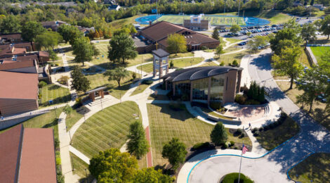 aerial shot of Thomas More