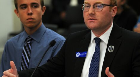 Thomas More Director of Financial Aid presents at Joint Committee on Education hearing