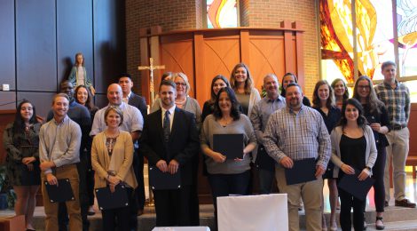 TMC inducts 26 students into Delta Epsilon Sigma for 2018
