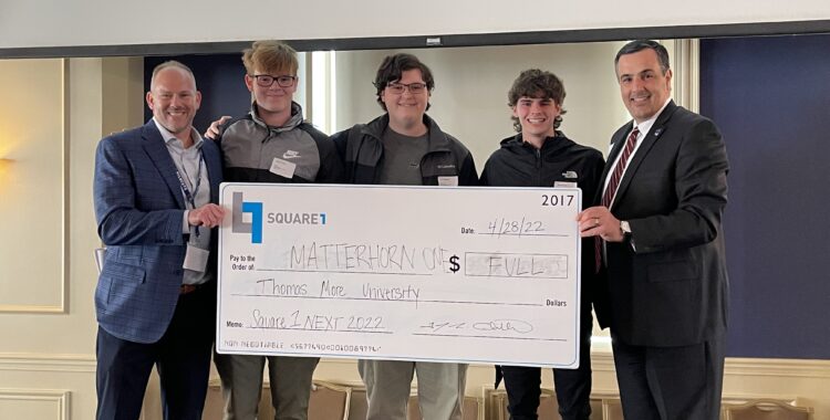 Full-tuition scholarships awarded by Thomas More University at the Square1 annual NEXT event in 2022