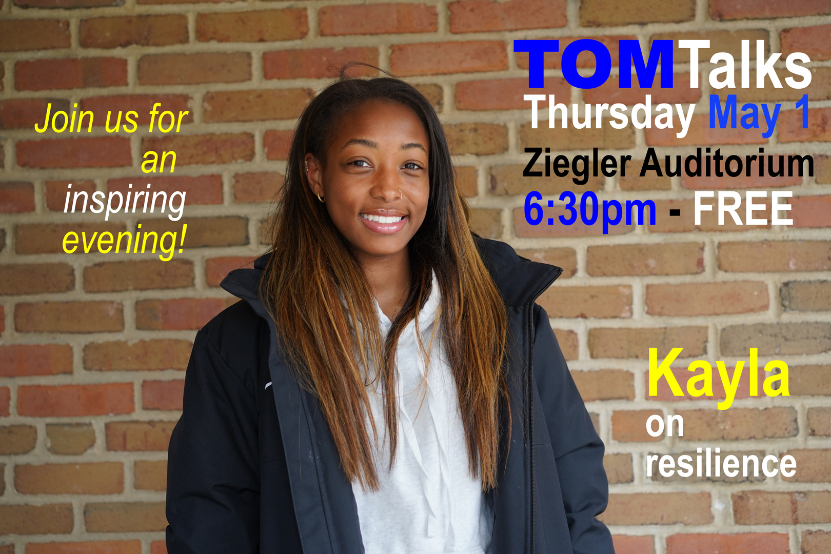 Tom Talks returns for spring semester on May 1 – MOREOVER